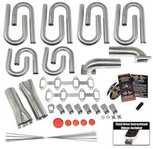 Ford 427/428 FE High Riser Custom Turbo Header Build Kit