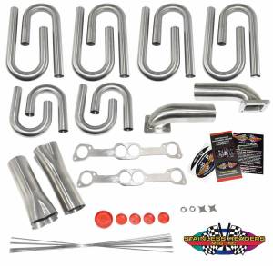 Pontiac 400/455 Ram Air IV Round-Port Custom Turbo Header Build Kit