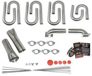 Stainless Headers - Porsche 911 Carrera (Classic) Custom Turbo Header Build Kit - Image 2