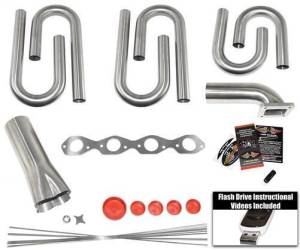 Stainless Headers - Porsche 944 8v Custom Turbo Header Build Kit - Image 2