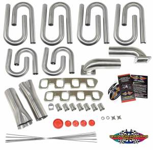 Small Block Ford- Cleveland 4v LargeSquare Port -Boss 302- Custom Turbo Header Build Kit