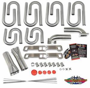 Small Block Mopar B1BA Custom Turbo Header Build Kit