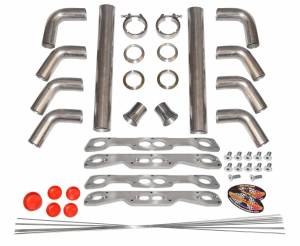 Small Block Chevy Stahl Pattern Adapter Turbo Manifold Build Kit