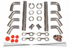 Stainless Headers - Small Block Ford 302/351W Turbo Manifold Build Kit - Image 2