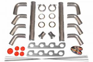 Stainless Headers - Small Block Ford D3 Turbo Manifold Build Kit - Image 2