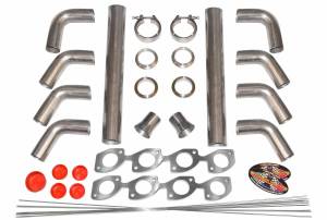 Splayed Valve Small Block Chevy Turbo Manifold Build Kit