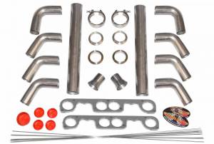 Stainless Headers - Spread Port Small Block Chevy Stahl Pattern Turbo Manifold Build Kits - Image 2