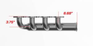 Stainless Headers - Ford 7.3L Godzilla Turbo Header - Image 4