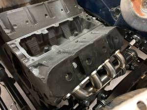 Chevy LS Turbo Header- Straight Exit