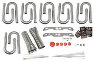 Small Block Chevy Stahl Pattern Adapter Custom Header Build Kit