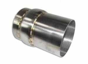 3 1/2" Diameter x 2" Long body Race Muffler