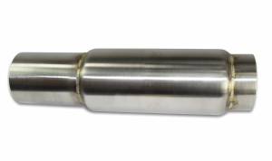 Stainless Headers - 3" Diameter x 8" Long Collector Muffler - Image 2