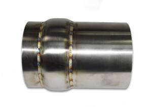 Stainless Headers - 4" Diameter x 2" Long body Race Muffler - Image 4