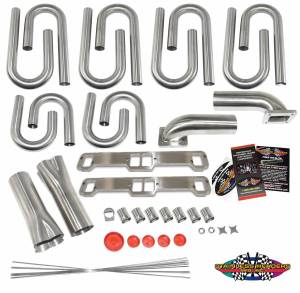 Stainless Headers - Small Block Mopar B1BA Custom Turbo Header Build Kit - Image 4