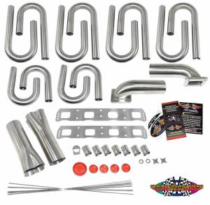 Mopar FHO Stage V 426 Hemi Custom Turbo Header Build Kit