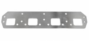 Mopar 426 High Port D4 Hemi Stainless Header Flange, Square Port