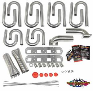 Mopar 426 Hemi D4 Raised Square Port Custom Turbo Header Build Kit