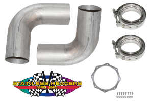 Stainless Headers - 5" Stainless Steel Bullhorn Kit - Image 3