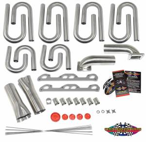 Pontiac 400/428/455 Turbo Header- Round Port Turbo Header Build Kit