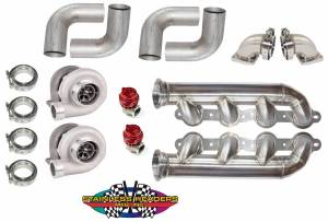 Stainless Headers - Chevy LS Twin Turbo Kit - Image 6