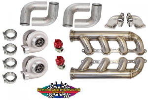 Stainless Headers - Small Block Ford Z304 Twin Turbo Kit - Image 6