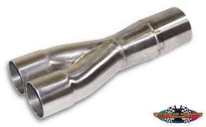 Stainless Headers - 1 7/8" Primary 2 into 1 Performance Merge Collector-16ga 321ss - Image 3