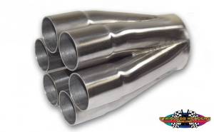 Stainless Headers - 1 1/2" Primary 6 into 1 Performance Merge Collector-16ga 321ss - Image 2