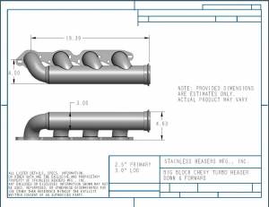 Big Block Chevy Turbo Header