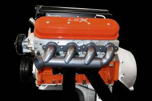 Chevy LS Turbo Header- Angled Outlet