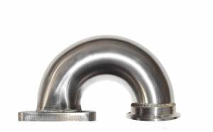 Stainless Headers - T4 Turbo Flange 180 Degree Stainless Turbo Elbow - Image 2