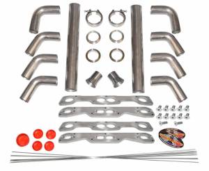 Stainless Headers - Small Block Chevy Stahl Pattern Adapter Turbo Manifold Build Kit - Image 10