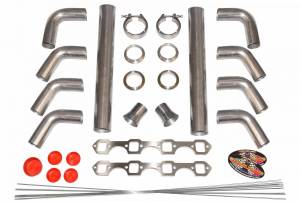 Stainless Headers - Small Block Ford 302/351W Turbo Manifold Build Kit - Image 9