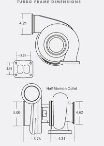 BorgWarner - BorgWarner S400SX3 Turbo Charger- 72mm #179182 - Image 7