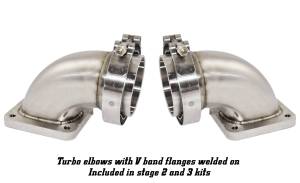 Stainless Headers - AMC 360/390/401 V8 Custom Turbo Header Build Kit - Image 3