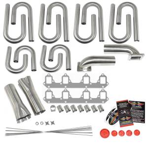 Ford 427/428 FE 16-Bolt Custom Turbo Header Build Kit